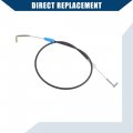 Hihaha 5165721aa Left Front Door Inside Handle Cable For Ram 1500 2011-2018 2500 2011-2023 Latch Release Durable Metal 1 Pc
