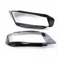 Arotom Pair Fit For Audi A4 B8 2009-2012 Left And Right Kit Front Headlight Lens Cover