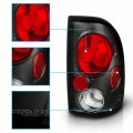 Amerilite Black Euro Tail Lights For Dodge Dakota Passenger And Driver Side