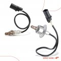 A-premium O2 Oxygen Sensor Compatible With Mitsubishi Outlander 2014-2015 3 0l Upstream Left And Right 2-pc Set Replace