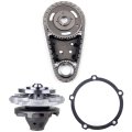 Timing Chain Kit Water Pump Sets Ts13221 Fits For Buick Regal Terraza For Chevy Corsica Impala Malibu Oldsmobile Achieva Alero 