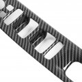 Automotive Interior 8pcs Door Window Switch Panel Decoration Carbon Fiber Style Lift Button Cover Replacement For Hyundai
