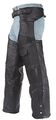 Mens Insulated Leather Motorcycle Chaps With Side Zippers 8xl