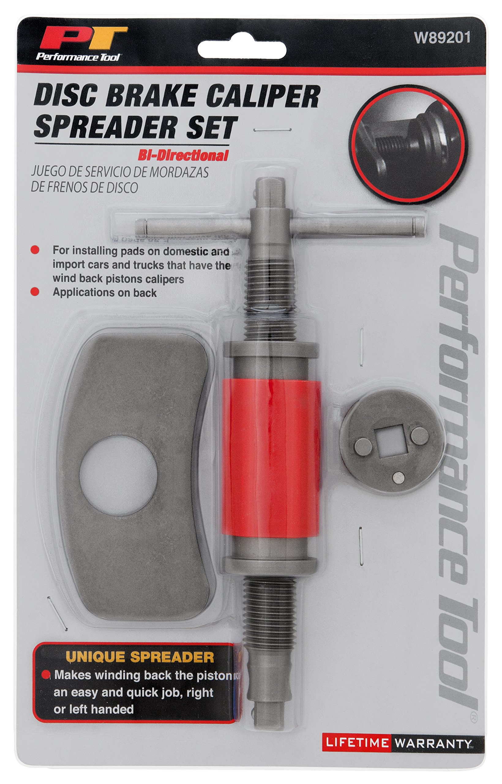 Performance Tool W89201 Disc Brake Caliper Spreader