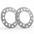 Mzs Wheel Spacers 1 4 6mm Thick 5x120 5x4 75 5x1 5x5 5 5x139 7 Bolt Pattern- M12 7 16 Thread Pitch Fit 5lug Universal Suv Truck 