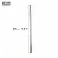 Uxcell 1 4 Quick-change Hex Shank 7mm Nut Setter Driver Drill Bit 9 84 Length Metric No-magnetic 2 Pcs