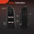A-premium Master Power Window Switch Compatible With Bmw E90 E91 325i 2006 330i 335i 2007-2011 328i M3 2008-2011 335d 2009-2011