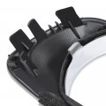 G-plus Black Front Bumper Fog Lights Covers Trim 2pcs Compatible With 2007-2009 Toyota Camry Xle 5212706040 5212806040
