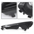 G-plus Black Front Bumper Fog Lights Covers Trim 2pcs Compatible With 2007-2009 Toyota Camry Xle 5212706040 5212806040