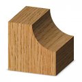 Whiteside Router Bits 1802 Cove Bit With 1 2-inch Radius 1-1 2-inch Large Diameter And 5 8-inch Cutting Length 