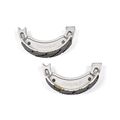 Niche Cycle Supply Rear Grooved Brake Shoes For Yamaha Yj 50 Rn Rp Vino Vino Classic 01-02 