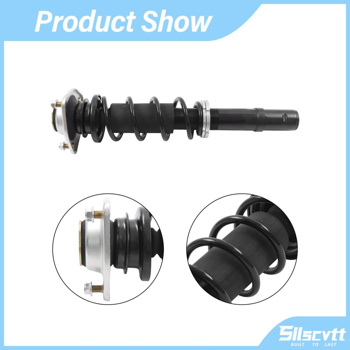 Front Monotube Shock Absorber Replacement For Kubota Rtv900 Rtv1140 Part Number K7561 99180 Stainless Steel Position