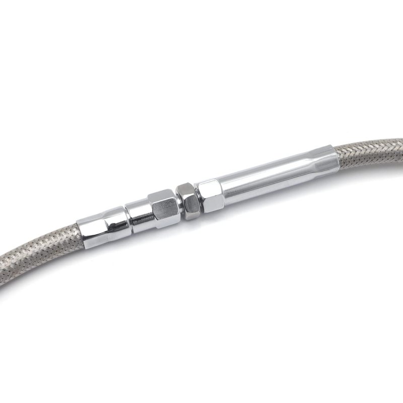 Stainless Braided Clutch Cable For 07-16 H-d Twin Cam Touring Softail Dyna Chrome 62 9375 In Total Length