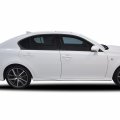 Optix Window Trim Chrome Blackout Delete Precut Vinyl Wrap Overlay Kit For And Fits Lexus Gs350 Gs450h Gs F 2013-2020 Carbon 