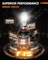 Sealight 9006 Hb4 Led Fog Light Bulbs Or Drl 10000lm 350 Brightness 6500k Cool White 24w 5530 Csp Chips Front Lamps For Car