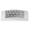 Partsam 4pcs 6 Amber 20led Side Marker Sealed Auxiliary Turn Signal Light Clear Lens 12v