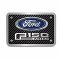 Ipick Image Made For Ford F-150 Lariat 3d Logo Carbon Fiber Texture Billet Aluminum Tow Hitch Cover