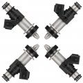 1 Hole Ocpty 4pcs Fuel Injectors Compatible For 1999-2001 Honda Cr-v Fj339 06164pca000 Replacement Injector