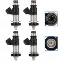 1 Hole Ocpty 4pcs Fuel Injectors Compatible For 1999-2001 Honda Cr-v Fj339 06164pca000 Replacement Injector