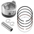 Caltric Cast Aluminium Cylinder Piston Kawasaki Compatible With 13001-1430 13001-1286 13008-1111