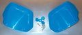 Emgo 79-97942 Plastic Extenders Blue 