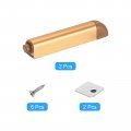 Uxcell 2pcs Push To Open Door Latch Aluminum Alloy Magnetic Latches For Hidden Cabinets Rv Drawers Kitchen Cupboard Gold