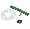 Fits Yamaha 01-02 Wr426f 00-02 Yz426f 03-14 Wr450f Green Chain Sprocket Slv 14 50 114