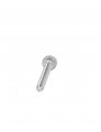 M1 4x10mm Hex Key Socket Head Knurled Cap Screws Bolts 100pcs