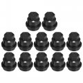 Uxcell 12 Pcs Wheel Lug Nut Covers No 21011331 For Chevrolet Camaro 1997-2001 Saturn Sc1 1994-2002 Truck Cap 24mm Black Anti