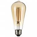 Satco S9579 6 5st19 Amb Led E26 23k 120v 24 Pack