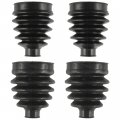 Caltric 2 Front Axle Outer And Inner Cv Boot Kit Compatible With Kawasaki Brute Force 750 Kvf750 2005 2006 2007