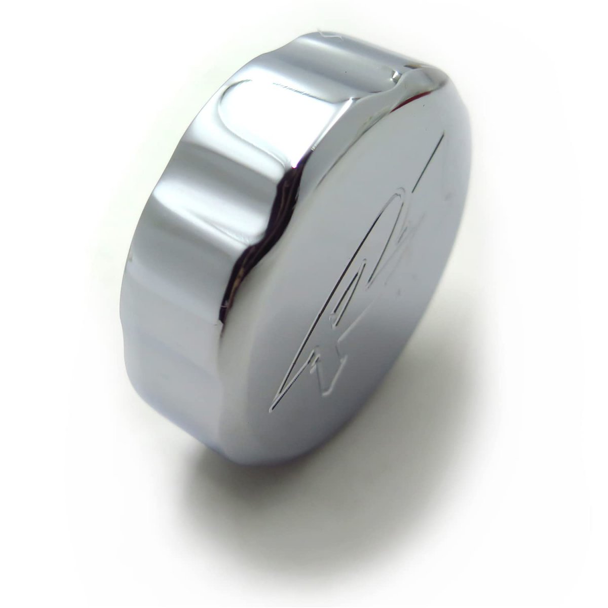 Httmt Mt249-036- Motorcycle Chrome Brake Fluid Reservoir Cap Cover R1 Engraved For 1998-2012 Yzf R1