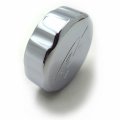 Httmt Mt249-036- Motorcycle Chrome Brake Fluid Reservoir Cap Cover R1 Engraved For 1998-2012 Yzf R1