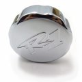 Httmt Mt249-036- Motorcycle Chrome Brake Fluid Reservoir Cap Cover R1 Engraved For 1998-2012 Yzf R1