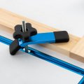 Powertec 71860 36 Inch X4 Universal Track With 4 Pcs Hold Down Clamp Double-cut Profile Predrilled Mounting Holes 5-1 2a L X 