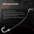 A-premium A C Suction Line Hose Assembly Compatible With Freightliner Argosy 1999-2012 2014-2015 Compressor To Evap