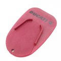 Semt-motorcycle Red Kickstand Plate Pad Compatible With Ducati Bike