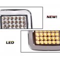 Led Front Park Signal Lamp For 03-08 H2 05-08 Sut Left Right Corner Lights Parking Lamps Turn Marker Light Fender Replacement
