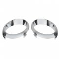 Labwork Fog Light Bezel Chrome Trim Ring Replacement For 2013-2016 Ford Driver Passenger Side Ds7z-17e811-aa Ds7z-17e810-a