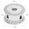 Uxcell Aluminum 20 Teeth 10mm Bore 5mm Pitch Timing Belt Pulley For 15mm