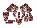 1993-1994 Cr 125 R Jester Red Senge Graphics Base Kit For Honda 