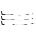 Coolant Heater Glow Plug Wire Harness For Vw Beetle 1998-2006 Golf 1999-2006 Jetta 1999-2005 Pack Of 3 Replaces 028971782a 