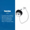 Universal 2 Engine Oil Filler Cap With Chain For N14 L10 M11 Ism Deisel Engines