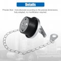 Universal 2 Engine Oil Filler Cap With Chain For N14 L10 M11 Ism Deisel Engines