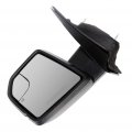 Aintier Towing Mirror Compatible With 2015 2016 2017 2018 Ford For F150 Tow Power Adjusted Heated Turn Signal Light Black