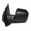 Towing Mirror For 2015 2016 2017 2018d For F150 Tow With Power Adjusted Heated Turn Signal Light Black Housing