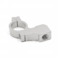 Uxcell 2pcs 10mm Thread 7 8 Motorcycle Handlebar Rearview Mirror Holder Adaptor Silver Tone