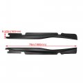 Ecotric Side Skirts Extension Rocker Panels Compatible With 2014-2019 Corvette C7 Base Model