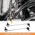 2pcs Front Sway Bar Links Stabilizer Link Kit For Nissan Maxima 2009-2014 2016-2019 Suspension No K750094 K750095
