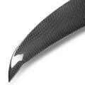 Sport-style Rear Car Trunk Lid Spoiler Compatible With G35 G37 G25 Q40 Sedan 2007-2015 Glossy Black Carbon Fiber